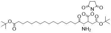 C 16- (Otbu) -Glu (OSU) -oTBU